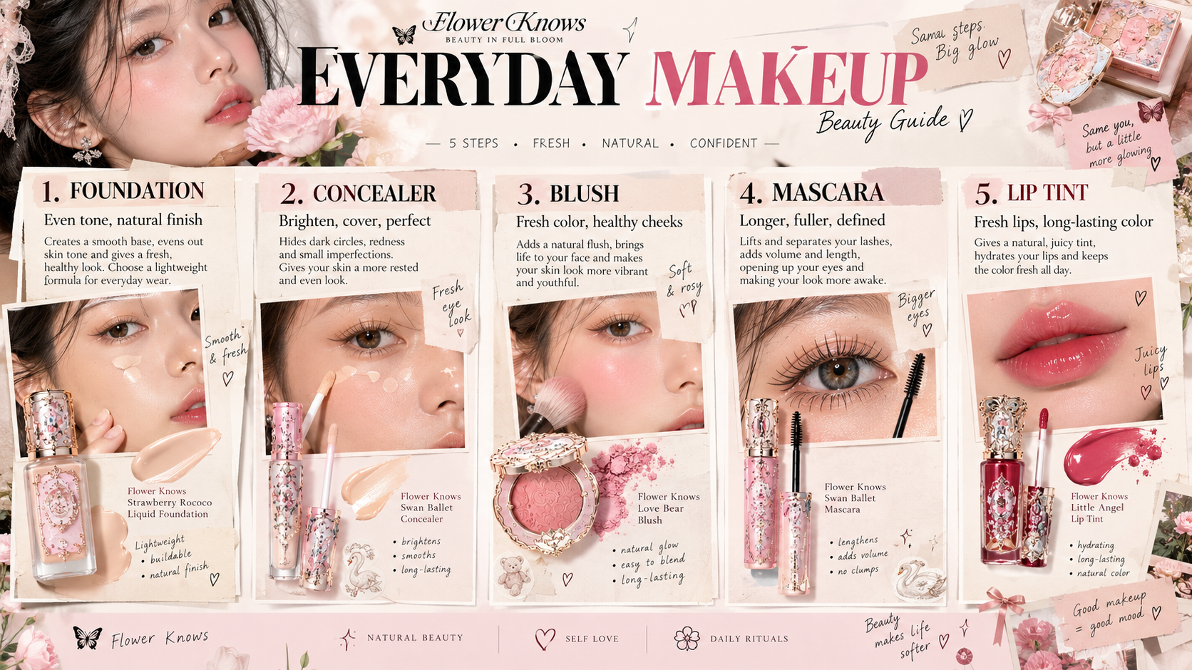 Дизайн рекламных материалов для косметики и skincare брендов